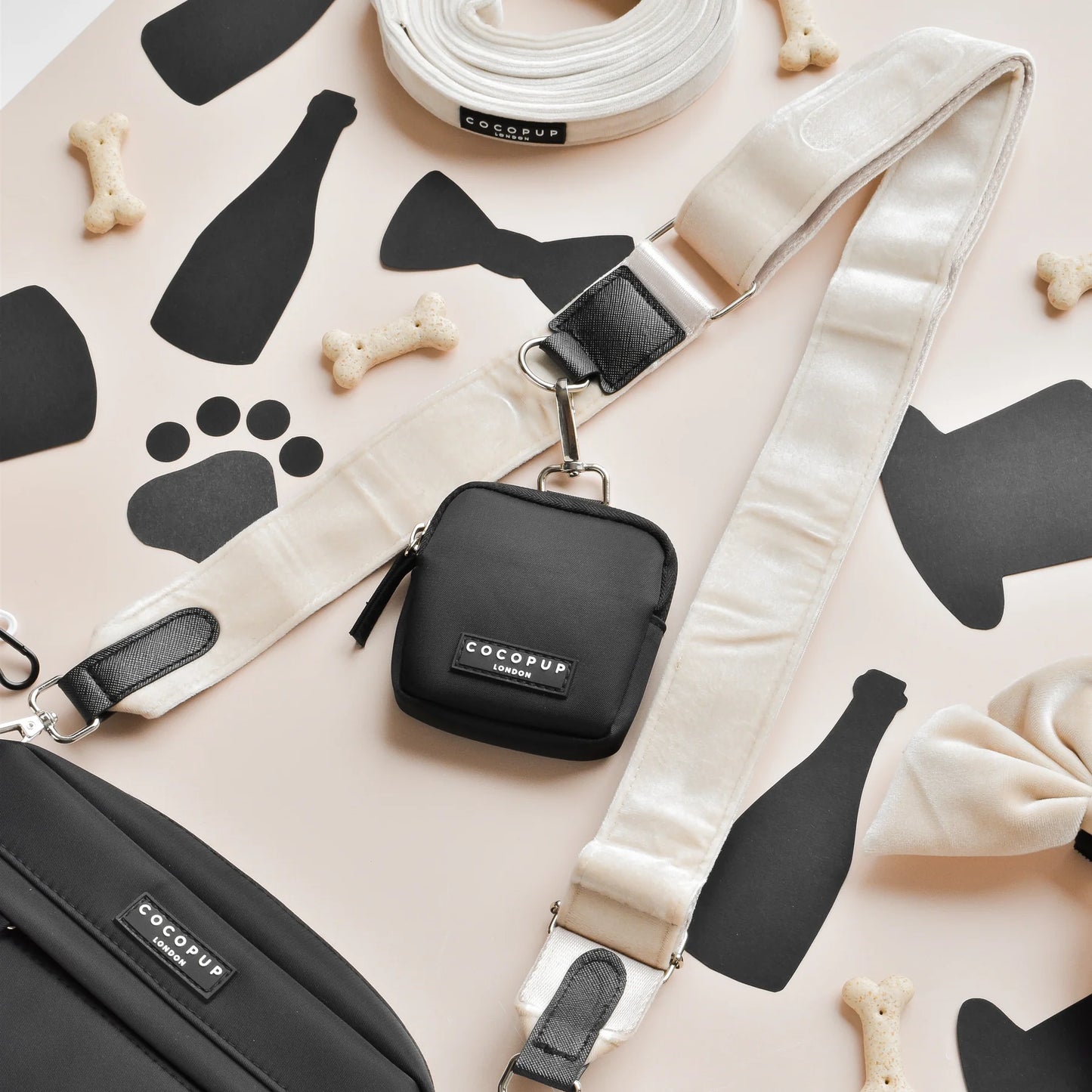 Velvet Champagne Bag Strap