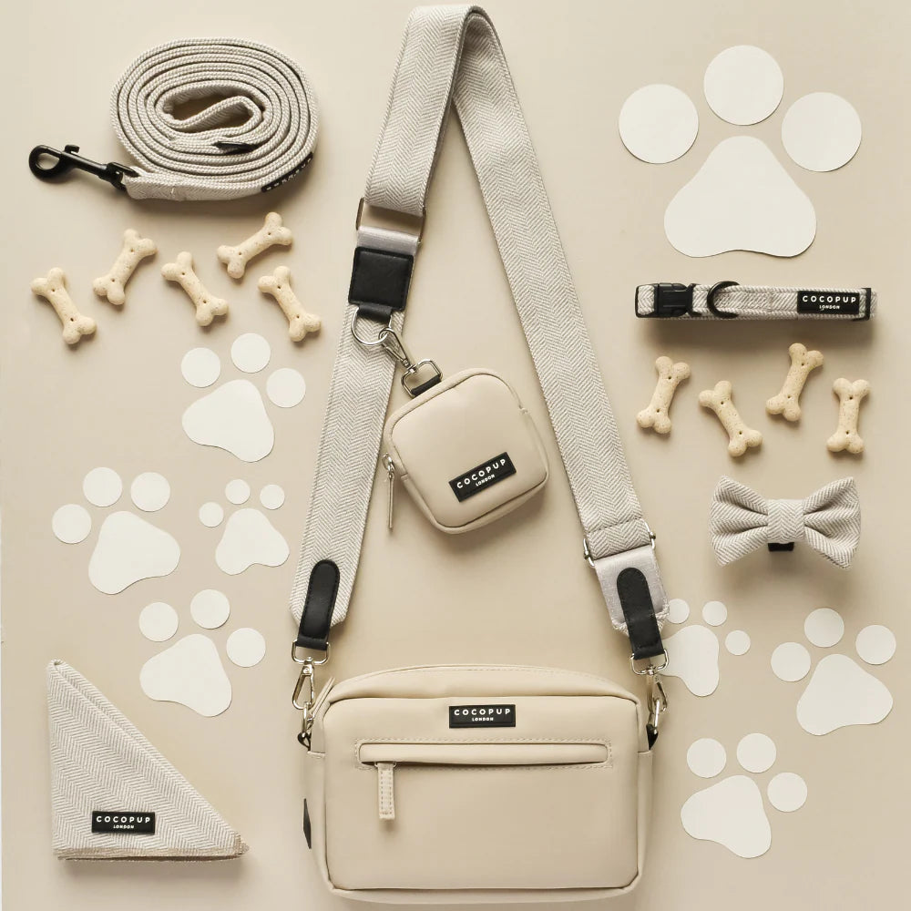 Brown Tweed Bag Strap