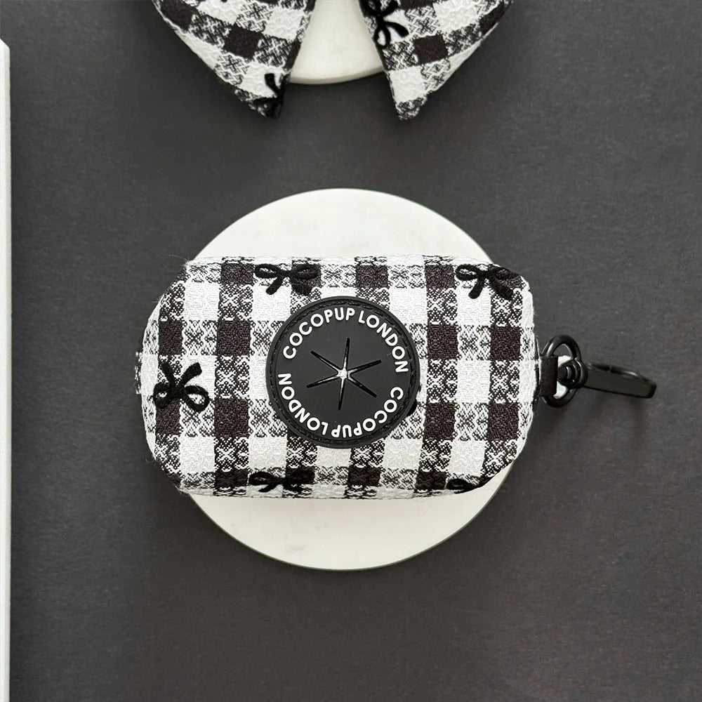 Pup in Paris Poop Bag Holder